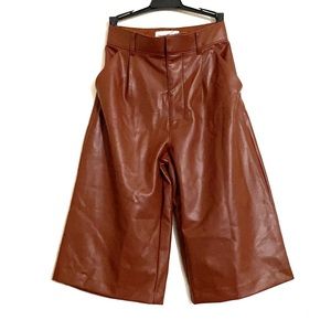 ABERCROMBIE & FITCH Wide Leg Crop Pants